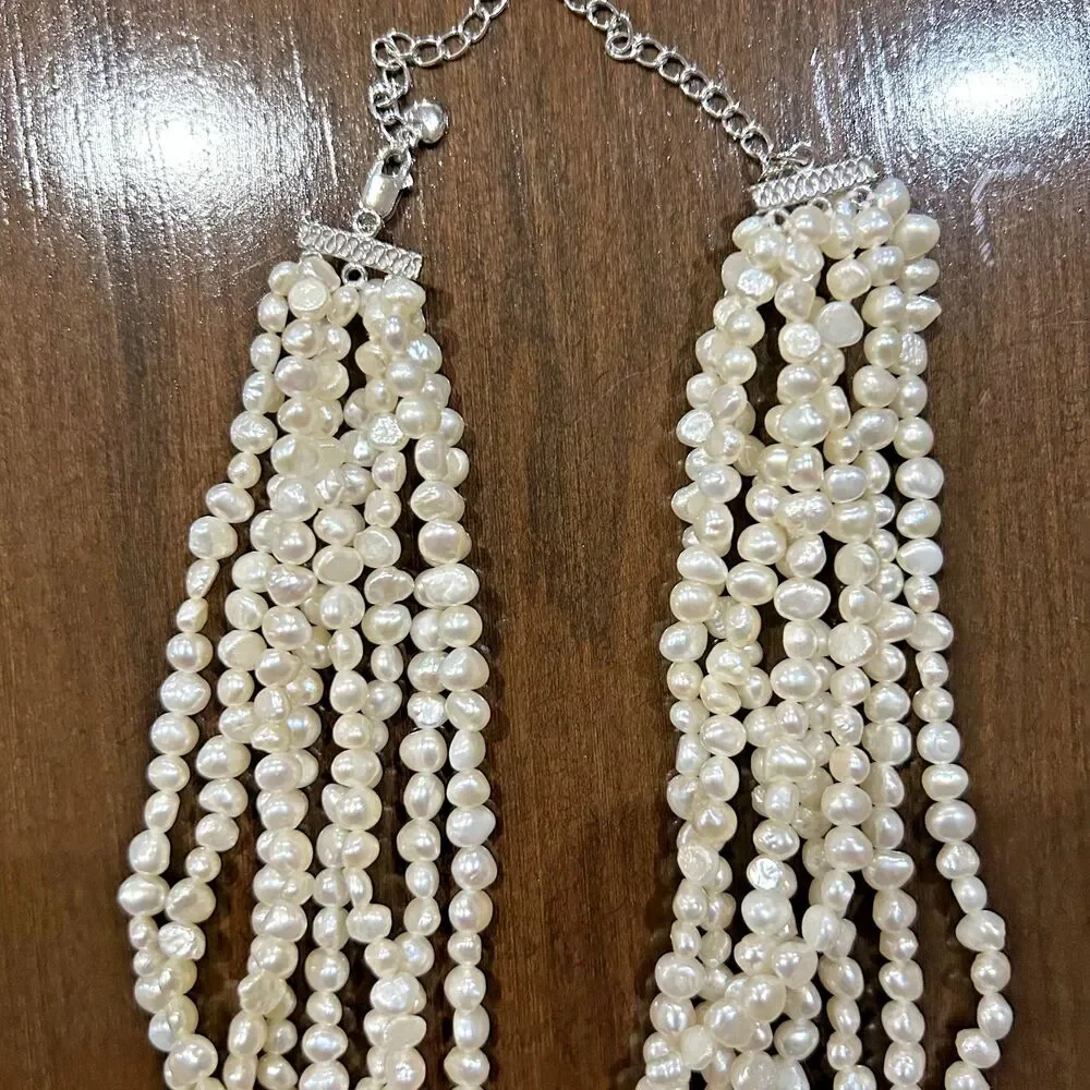 Ross-Simons Multi-Strand (8) Freshwater Cultured Pearl Necklace